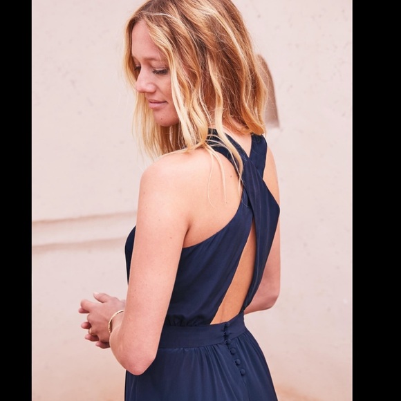 LAST CHANCE 🌺 Sézane Alma Silk Dress 38 - Picture 4 of 4